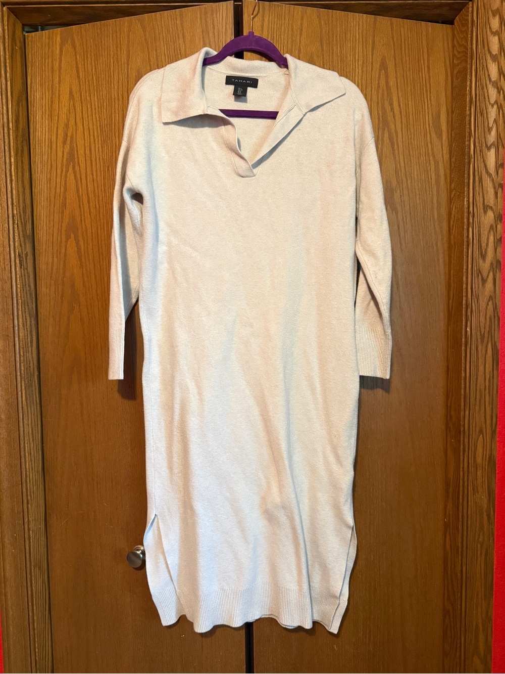 Tahari Midi Sweater Dress